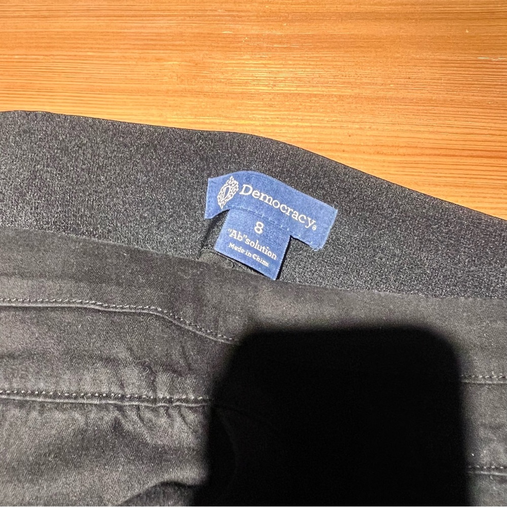 Black Straight Absolution Democracy Pants - image 2